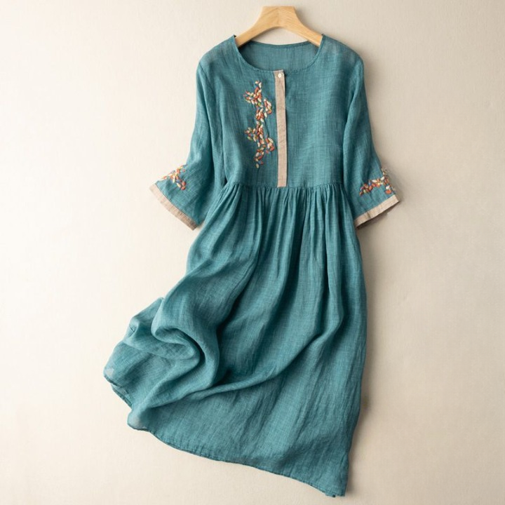 Aurora Linen Dress