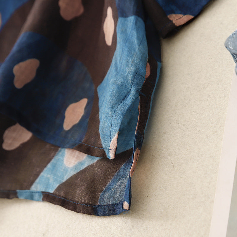 Marais Abstract Blouse