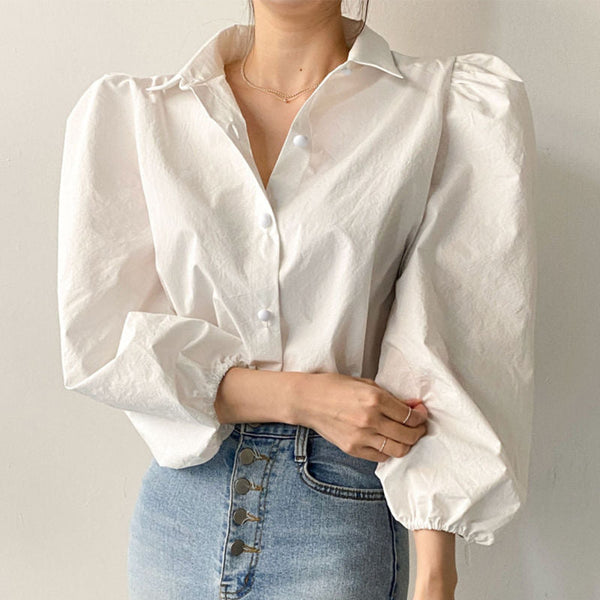 Evelyn Puff Sleeve Blouse
