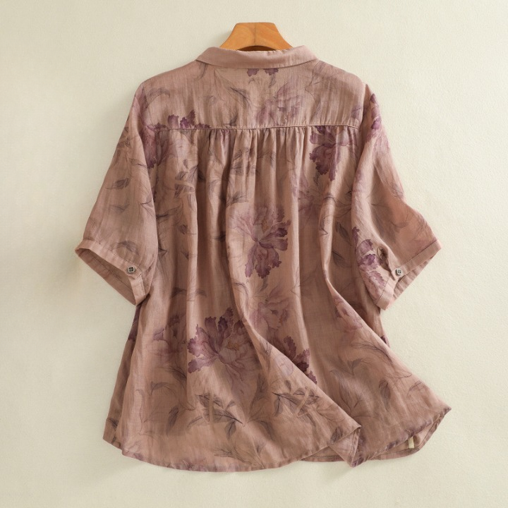 Iris Floral Blouse