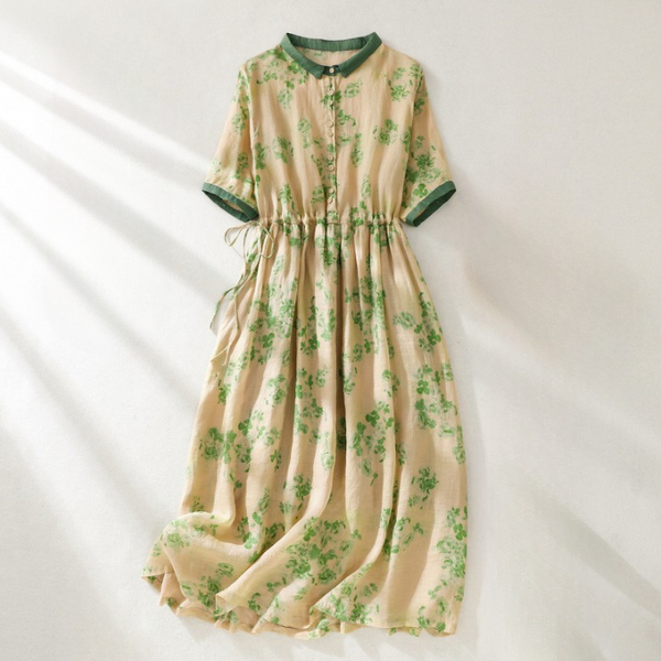 Penrose Floral Linen Dress