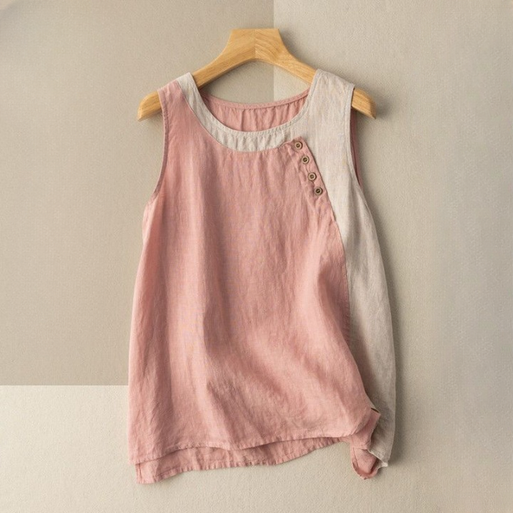 Adele Sleeveless Cotton Top