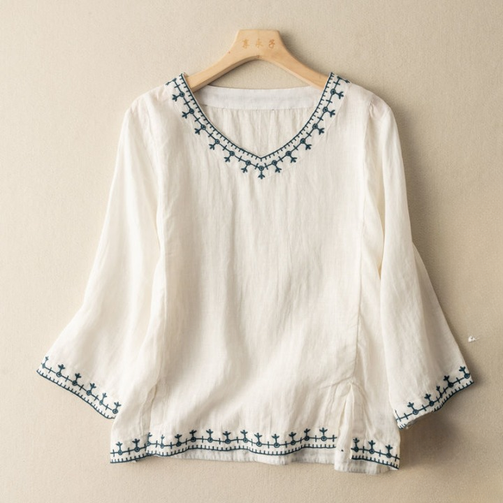 Audrey Cotton Blouse