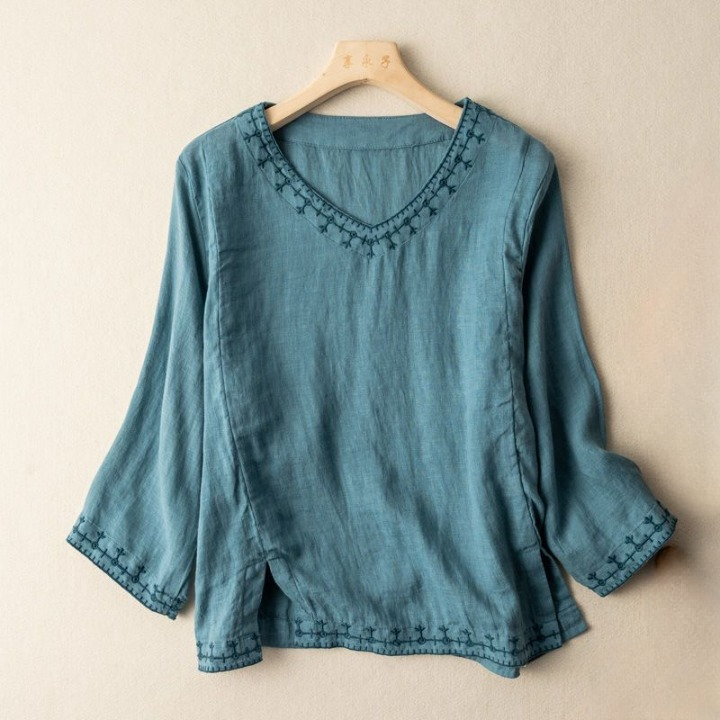 Audrey Cotton Blouse
