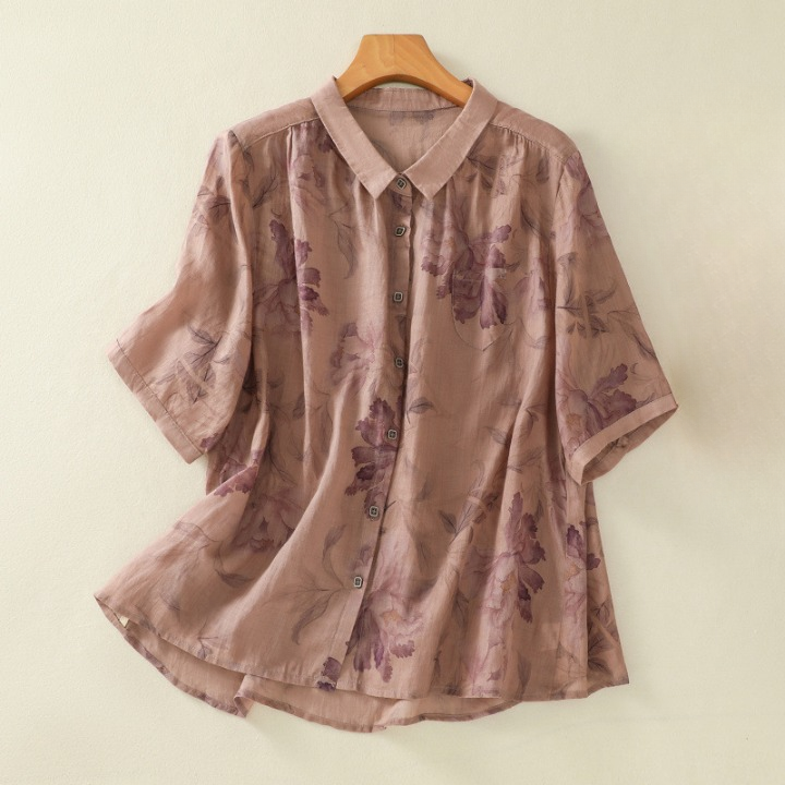 Iris Floral Blouse
