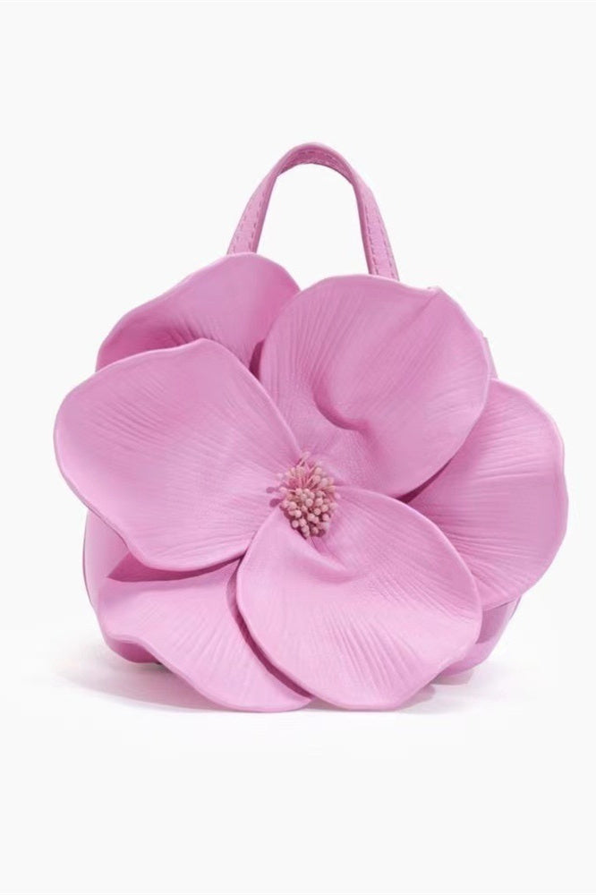 Linzey Floral PU Leather Handbag