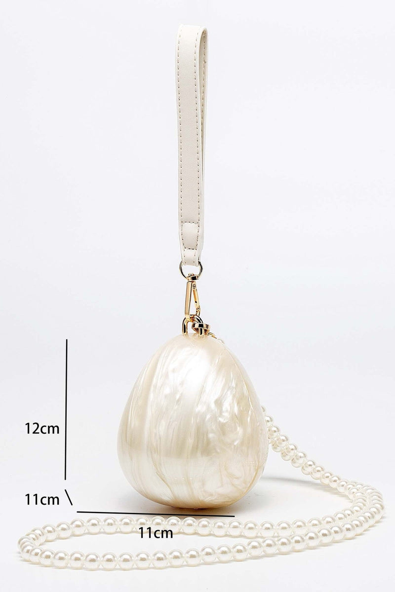 Avarie Pearl Strap Egg Bag