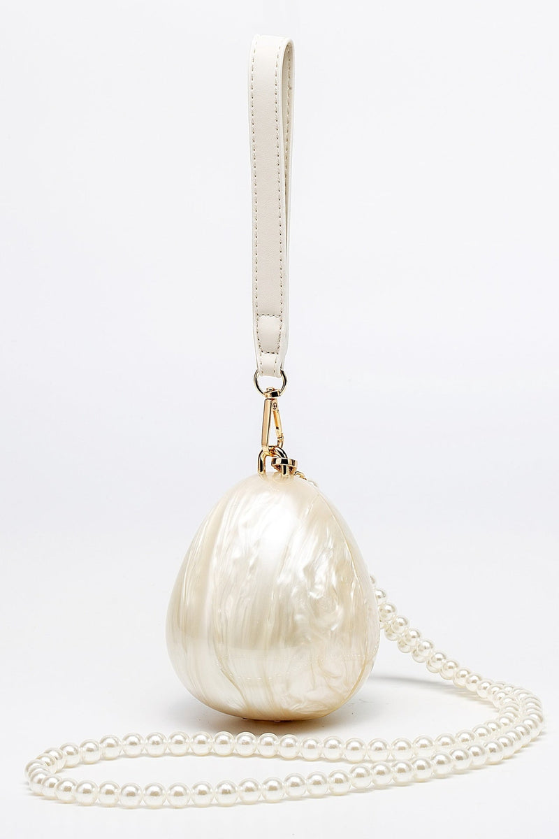 Avarie Pearl Strap Egg Bag