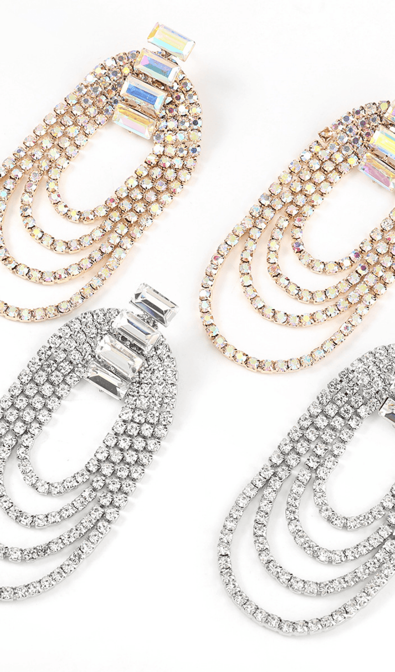 Sloane Oval Tassel Earrings