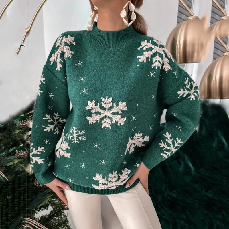 Snowflake Ultra-Cozy Christmas Sweater