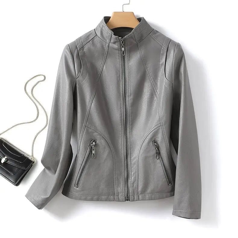Elysia™ Leather Jacket
