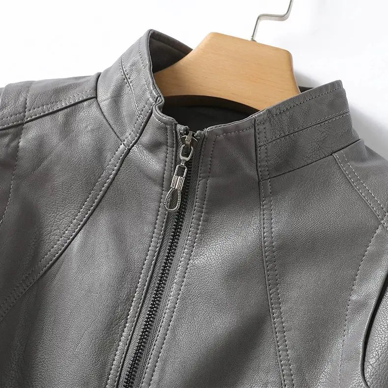 Elysia™ Leather Jacket