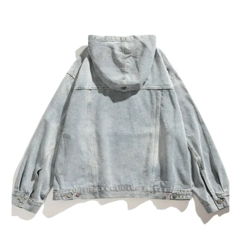 Fade Away Denim Hoodie