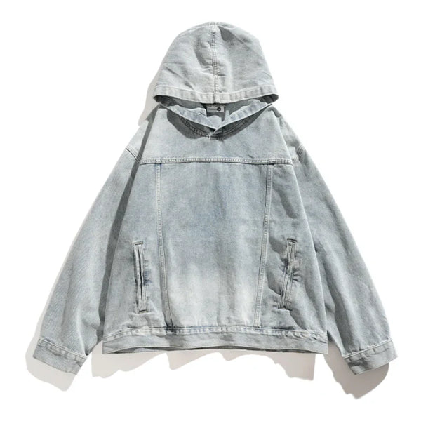 Fade Away Denim Hoodie