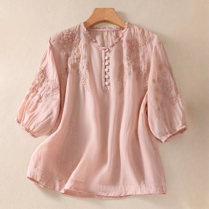 Annelise Linen Blouse