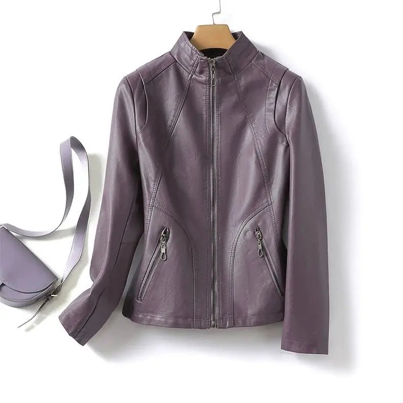 Elysia™ Leather Jacket