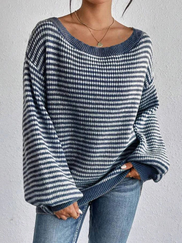 Milo Shoulder Drop Knit Pullover