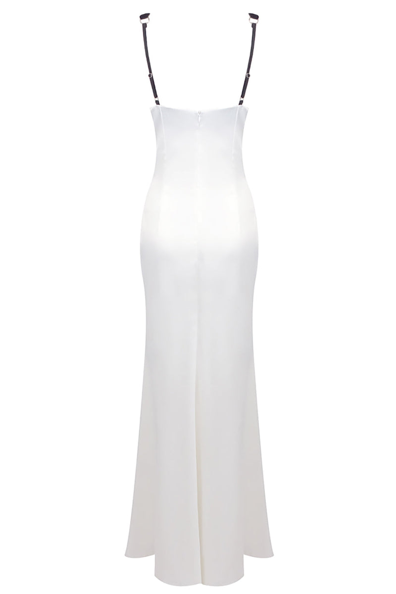 Elke Slip Draped Maxi Dress