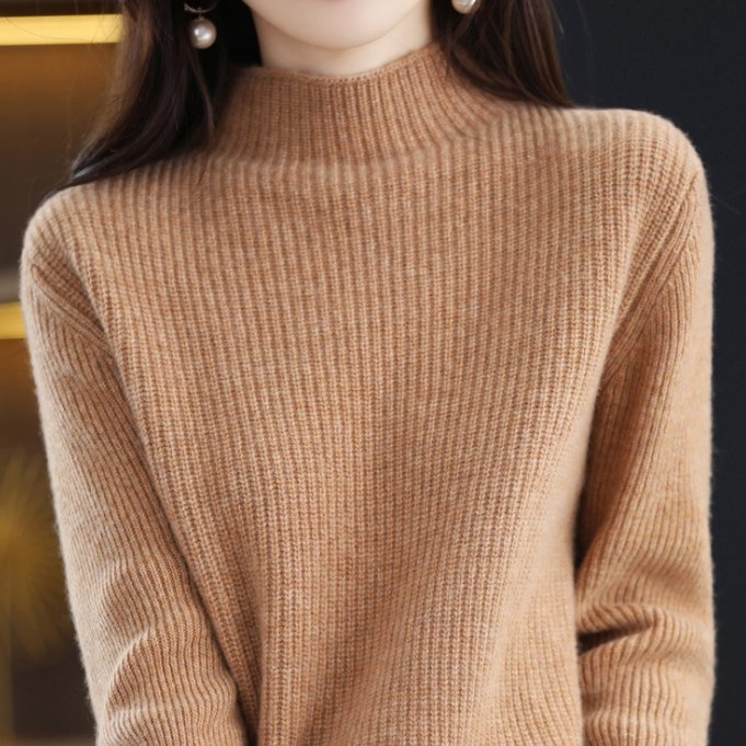 Rosalie Mock Neck Sweater
