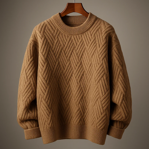 Waverly Crewneck Waffle Sweater