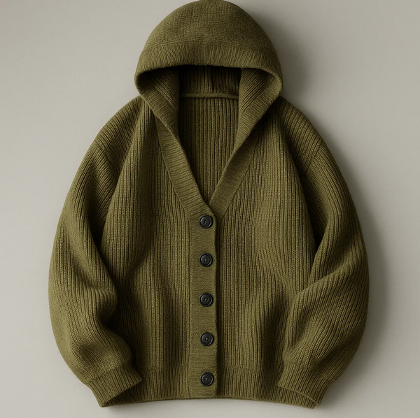Owen Hooded Knit Cardigan