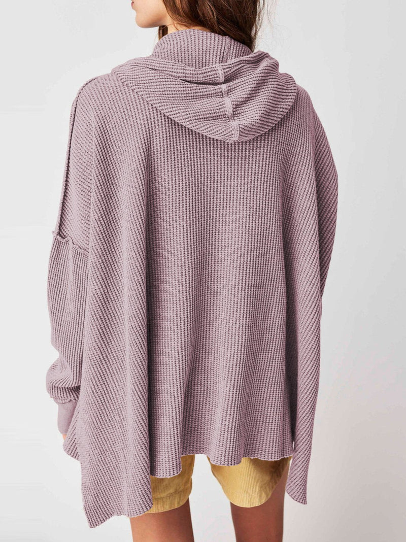 Haven Oversized Waffle Hoodie