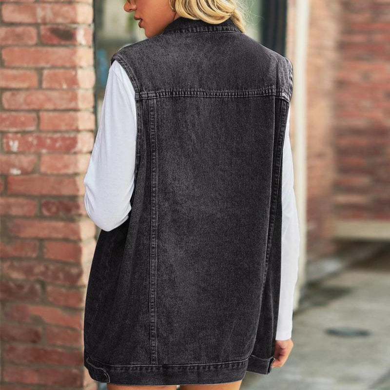 Charlotte Denim Vest