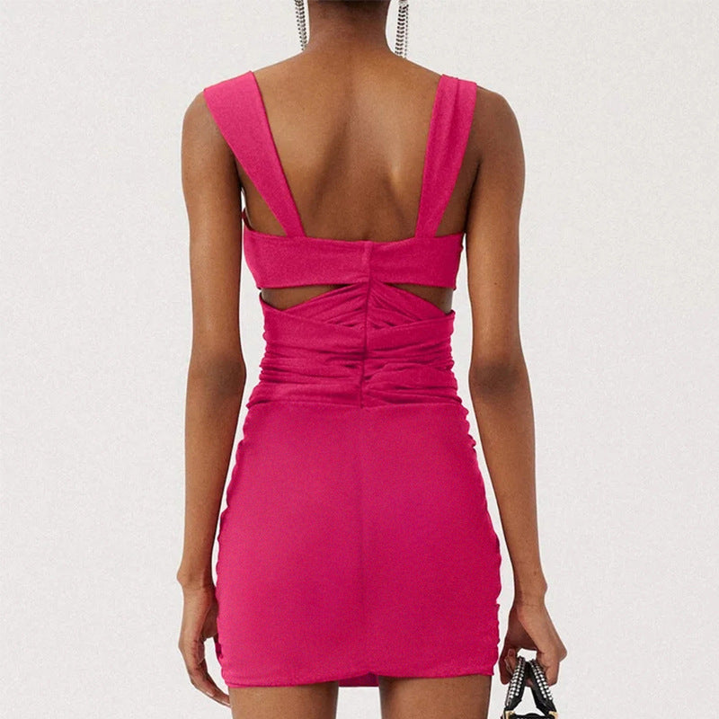 Aizen 3d Flower One Piece Swimsuit And Skirt In Pink