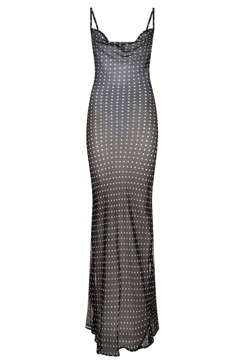Chiyoko Mesh Maxi Dress