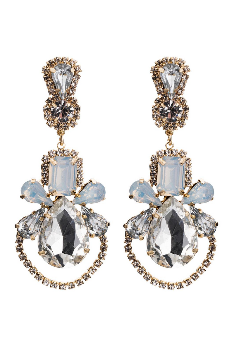 Adeline Gem Drop Earrings
