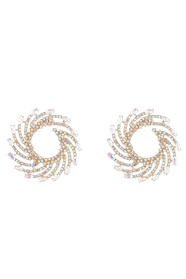 Daisy Spiral Earrings