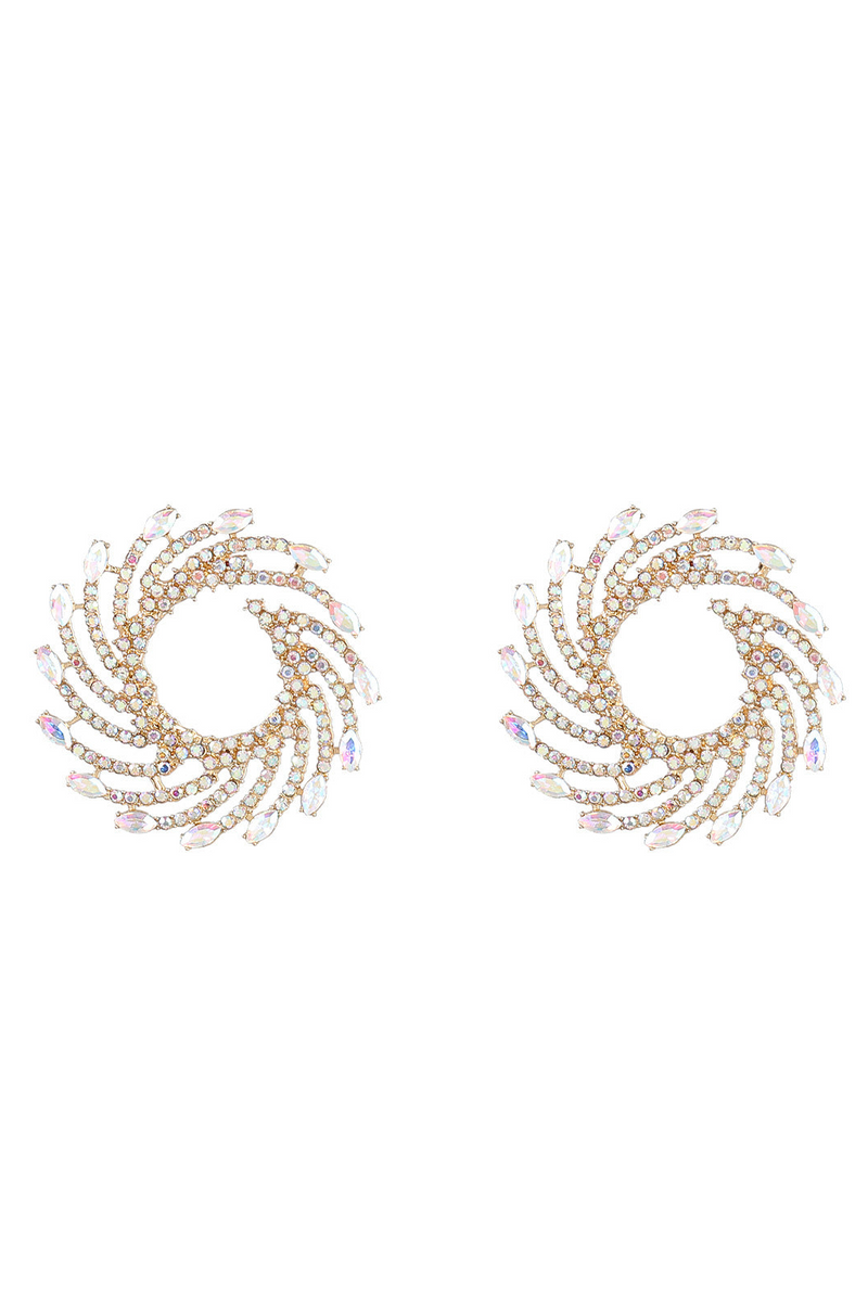 Daisy Spiral Earrings