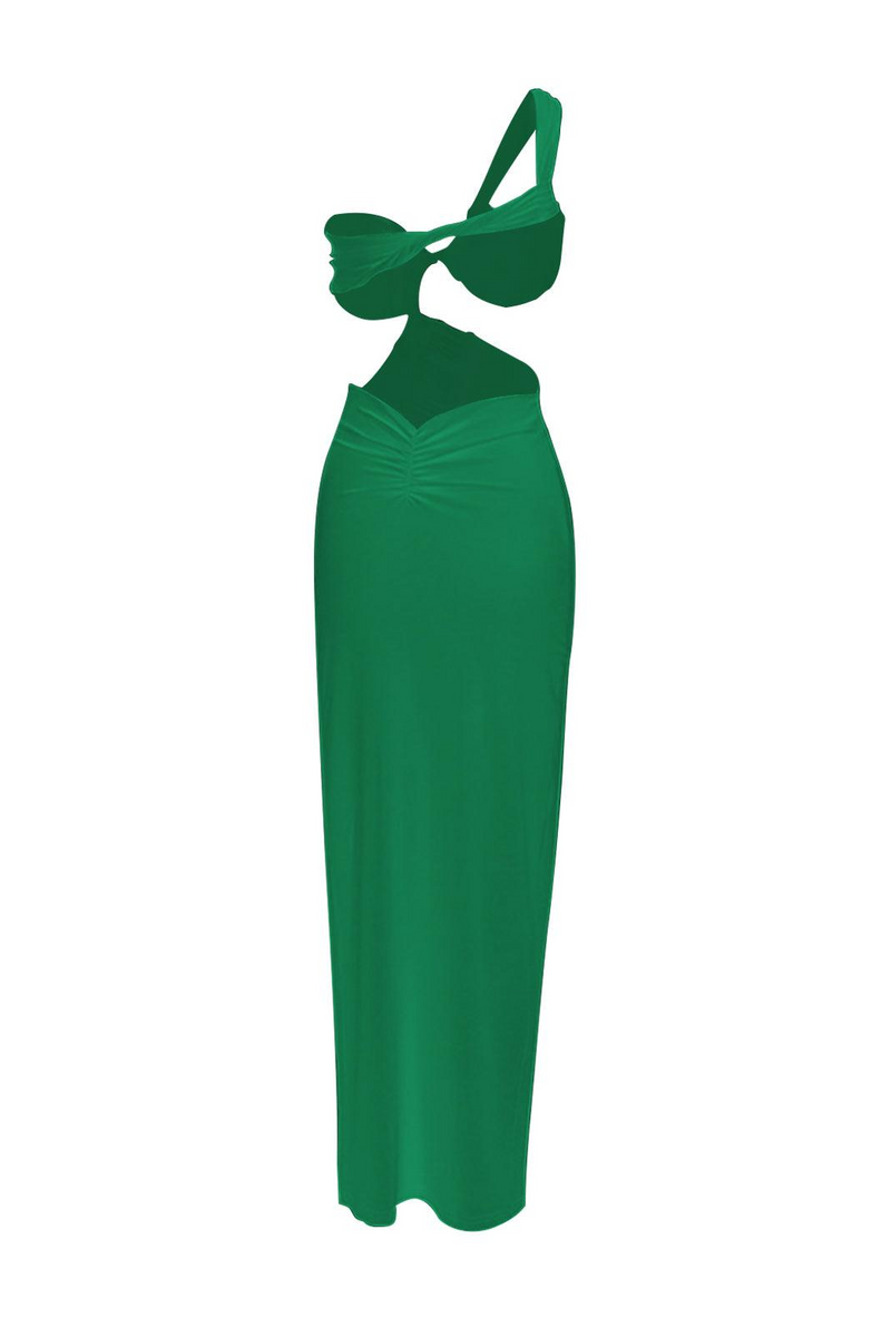 Anita Green Backless Maxi Dress